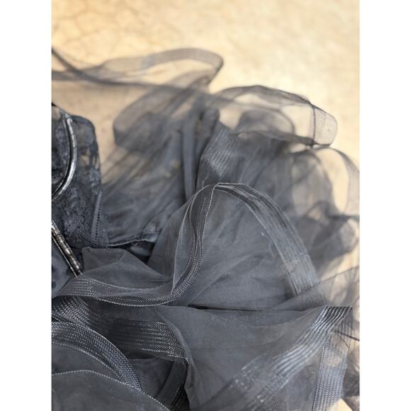 Victoria’s Secret Runway Couture Tulle Dress – Ltd. Edition, Black Polka Dress - Picture 10 of 15